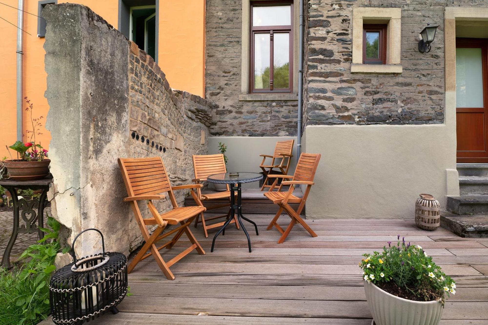 Alte Stadtvilla Am Weinberg 2 ทราเบิน-ทราร์บาค ภายนอก รูปภาพ